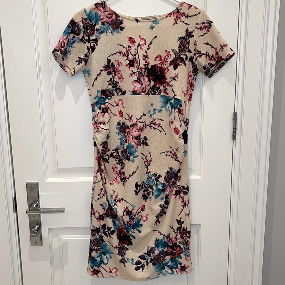 PINKBLUSH floral print maternity dress